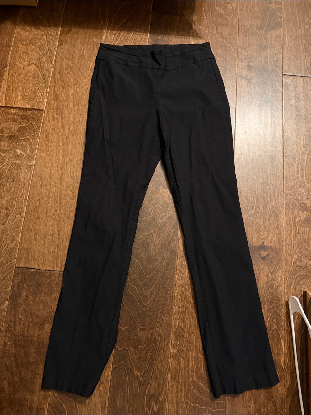 Tribal Black Straight Leg Pants